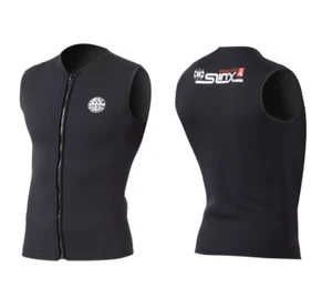 Men Women 3mm SCR Neoprene Vest Sleeveless Wetsuits Tops Surf Scuba Diving Vest - Picture 1 of 12