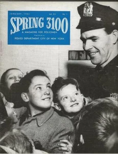 1954 SPRING 3100 NEW YORK CITY POLICE MAGAZINE, JANUAR 1954 - Bild 1 von 1