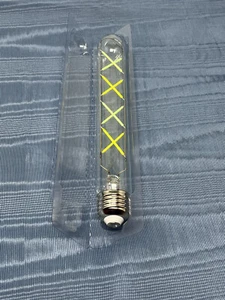 GLITTERVILLE LED Light Bulb NEW Blue Yellow COLOR FILAMENT TUBE NEW - Picture 1 of 14
