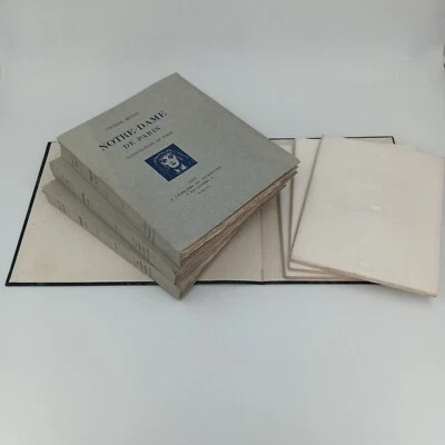 VICTOR HUGO - NOTRE-DAME DE PARIS -TIMAR - 1942 - 3 VOLUMES - ORIGINAL - SUITE - Photo 1/4