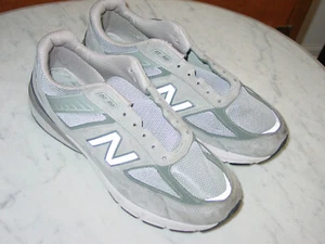 Mens New Balance 990 "W990GL5" Grey Running Shoes! Size 12 (Wide) Sold As Is! - Picture 1 of 15