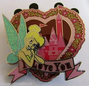 Disney Pin 59243 WDW Valentine's Day I Love You Tinker Bell Pin - Bild 1 von 2