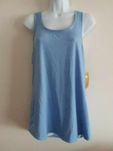 BNWT - ATHLETIC WORKS - WOMENS PALE BLUE SPORTS TOP - SIZE MEDIUM - Picture 1 of 6