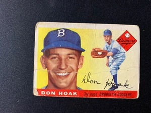 1955 Topps - #40 Don Hoak look povero - Foto 1 di 7