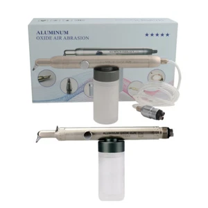 Dental Alumina Air Abrasion Polisher Sandblasting Gun Sandblaster 2Hole 4Hole - Picture 1 of 18