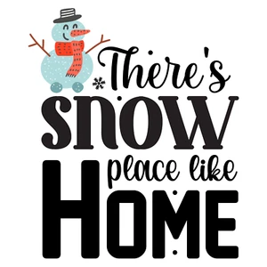 There_s snow place like home-01 Poster Canvas Movie Film Print A0 A1 A2 A3 A4 A5 - Picture 1 of 11