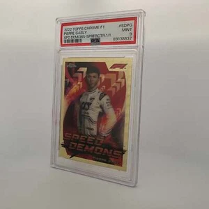 1/1 Superfractor - Pierre Gasly #SDPG Speed Demons - PSA9 - 2022 Topps Chrome F1 - Picture 1 of 4
