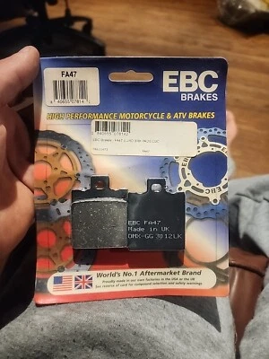 EBC - FA47 - Pastillas de freno orgánicas Foto 1 de 2