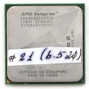 CPU AMD SEMPRON SDA3400IAA3CN LFBCF 0710DAA - Picture 1 of 2