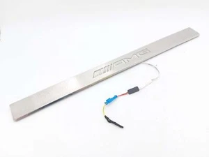 2014 Mercedes W218 CLS63s AMG LEFT SCUFF SILL PLATE TRIM ILLUMINATED A2126801635 - Picture 1 of 10