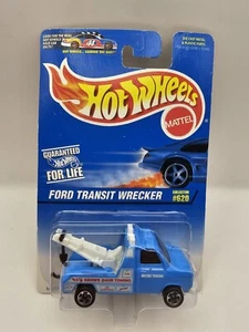 Vintage Hot Wheels Ford Transit Wrecker Collector #620 - Picture 1 of 6