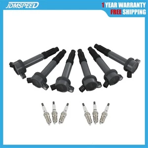 UF486 6x Ignition Coil and Spark Plug Kit Fit For 2006-2012 Ford Fusion 3.0L - Picture 1 of 24