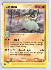POKEMON Rubino e Zaffiro #17/109 Donphan - Foto 1 di 2