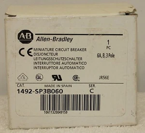 Allen Bradley 1492-SP3B060 1492SP3B060 6A Miniatur-Leistungsschalter *NEU IM KARTON* - Bild 1 von 4