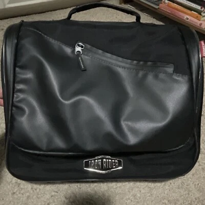 Auténtica bolsa de engranajes Iron Rider Moto Sissy bar o bolsa portaequipajes. Foto 1 de 4