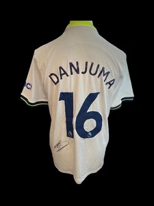 Camiseta local Danjuma Tottenham Hotspur firmada a mano 2022-23  - Imagen 1 de 1