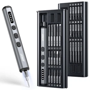 Mini Electric Screwdriver, Precision Set with 38-in-1 Magnetic Bits, 5 Torque... - Bild 1 von 9