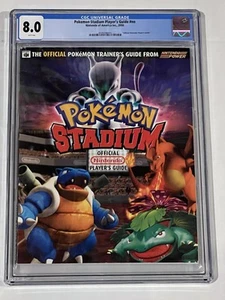 CGC 8.0 Pokemon Stadium Prima's Official Strategy Guide Book Nintendo 64 N64 - Picture 1 of 6