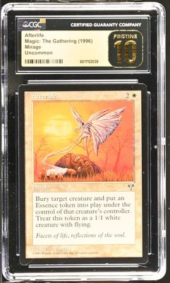 AFTERLIFE Mirage CGC 10 Pristine MTG [Nostalgium] - Image 1 of 2