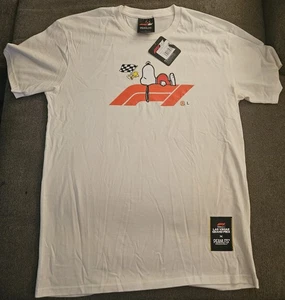 Formel 1 Las Vegas Grand Prix Peanuts Official Merch Shirt Large Brandneu RAR - Bild 1 von 8
