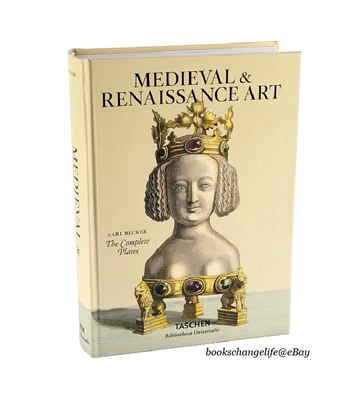 MEDIEVAL AND RENAISSANCE ART (8"x6"x2") Complete Plates Taschen Harcover *New* - Image 1 of 4