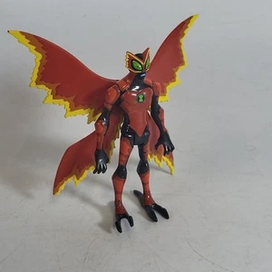 Ben 10 Ultimate Alien Big Chill Actionfigur Bandai 4 Inch Red Wings lose - Bild 1 von 9