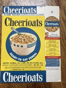 1940s General Mills Cheerioats cereal box flat - Cheeri O’Leary No Cooking - Picture 1 of 5