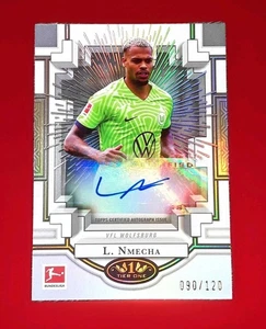 2022/23 Topps Tier One Bundesliga Lukas Nmecha Xplosions Auto /120 - Picture 1 of 2