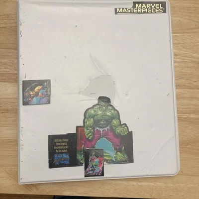 1992 Marvel Masterpieces Complete Base Set (1-100) plus tin it came in!!! - Image 1 of 4