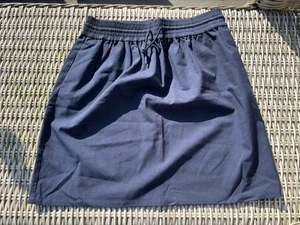LACOSTE 🐊 Rock - Dunkelblau Taschen Womens Skirt Blue - Tunnelzug - Größe 42 - Bild 1 von 12