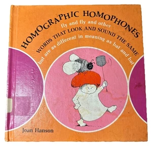 Joan Hanson Word Bks.: Homographic Homophones : Fly and Fly and Other Words That - Bild 1 von 4