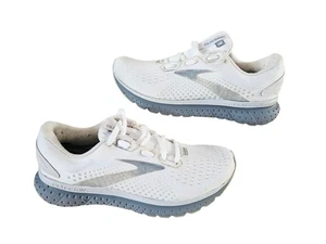 Brooks Glycerin 18 Women's Size 8 B (Medium) Running Shoes White Gray - Picture 1 of 9