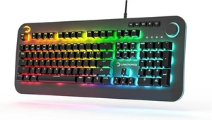 GAMEPOWER Mechanische Gaming Tastatur Rote Optische Schalter RGB Wasserdicht - Bild 1 von 7