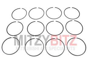 Engine Piston Ring Set Std (4) for Mitsubishi Delica L300 L039P 2.5 - Picture 1 of 10