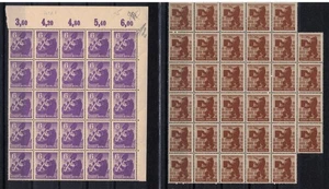 SBZ BERLIN 3 Teilbögen aus 1-7 alle postfrisch, s.scan - Foto 1 di 3