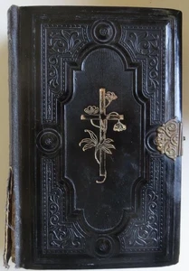 1926 Hungarian Catholic Bible Prayer Book - Picture 1 of 14