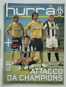 83610 Hurrà Juventus 2008 a. XLVI n. 9 (234) - Attacco da Champions + Poster - Picture 1 of 5