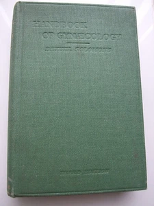 HANDBOOK OF GYNAECOLOGY by BETHEL SOLOMONS STUDENTS & PRACTITIONERS DOCTORS 1934 - Picture 1 of 9