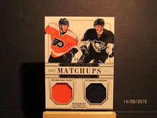 2013-14 Panini National Treasures Matchups Jerseys #13 Michael Raffl/Olli Maatta