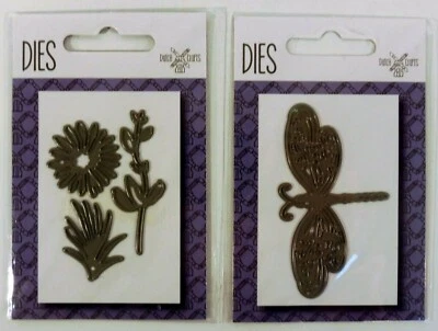 2x Dutch Crafts Schneideschablonen - EMBOSSING & DIECUTTING Set, Metall💕 - Bild 1 von 4