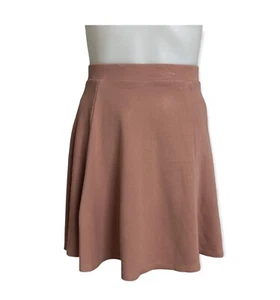 Charlotte Russe Damen stretchiger rosa A-Linien Rock Reißverschluss hinten Größe S - Bild 1 von 5
