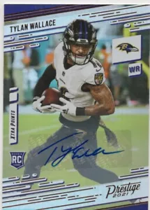 2021 Panini Chronicles - Prestige Rookies Update Tylan Wallace #225... - Picture 1 of 2