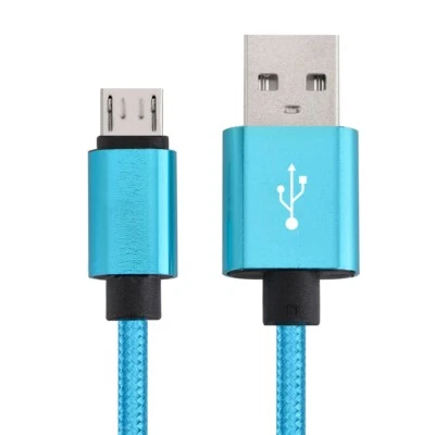 10FT Micro USB Braided Fast Charger Data Sync Cable Cord For Samsung Android - Image 1 of 4