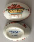 Bernardaud Limoges China Egg Trinket Box, FOU TCHEOU Pattern, Made In France