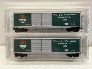 N Scale Micro Trains MTL Special Run 94-56 Palos Verdes Pacific 2-Pack - Picture 1 of 3