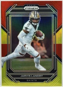 2022 Panini Prizm - Red And Yellow Prizm /44 Jarvis Landry #210 NO - Picture 1 of 2