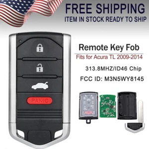 Replacement Prox Remote Key Fob M3N5WY8145 for Acura TL 09 10 11 2012 2013 2014 - Picture 1 of 7