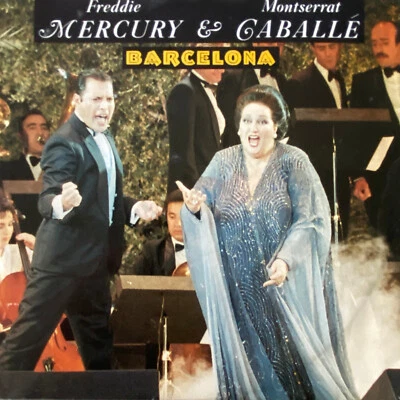 FREDDY MERCURY / MONTSERRAT CABALLÉ: Barcelona (Single Polydor 887 075-7/NM) - Bild 1 von 3