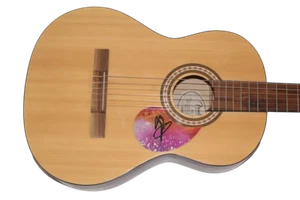 JIMMY PAGE SIGNED AUTOGRAPH FULL SIZE FENDER ACOUSTIC GUITAR - LED ZEPPELIN JSA - Picture 1 of 3