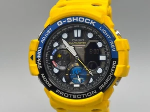 CASIO G-SHOCK GN-1000-9AJF GULFMASTER Twin Sensor Yellow Black Ana-Digi - Picture 1 of 17